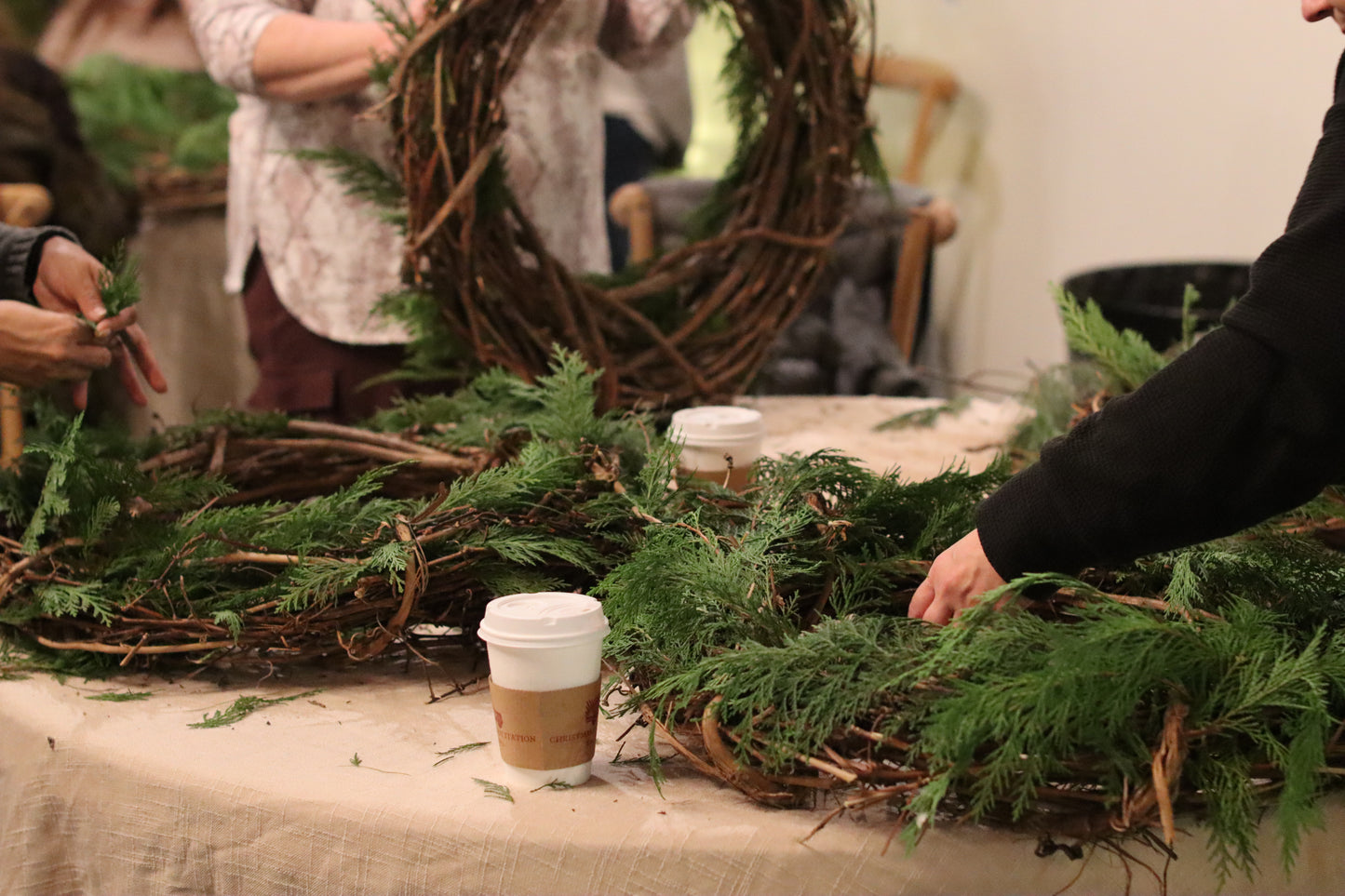 December 17th | Christmas Wreath Workshop