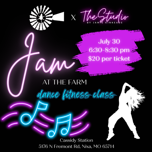 July 30th | Jam at the Farm