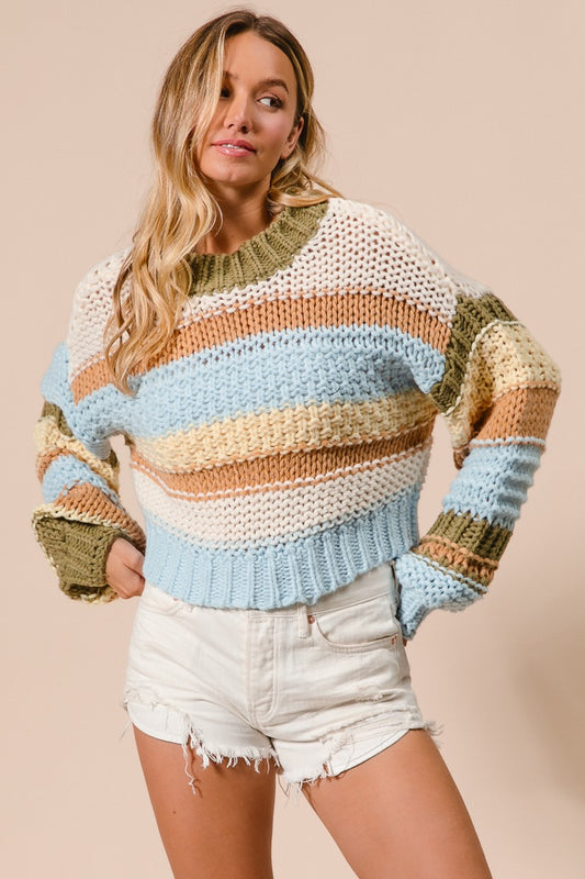Chunky Stripe Sweater