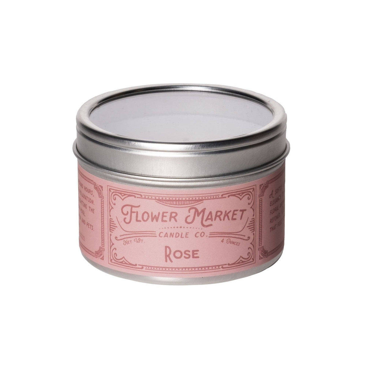 Rose Coconut Wax Candle