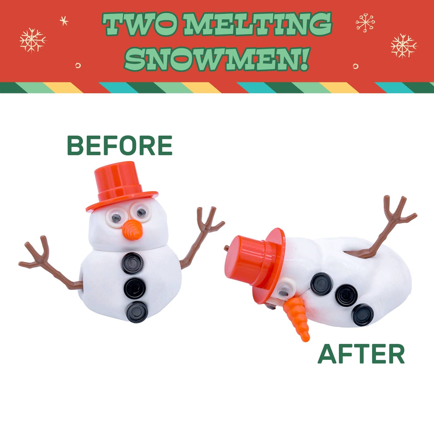 Melting Snowman Putty/Slime