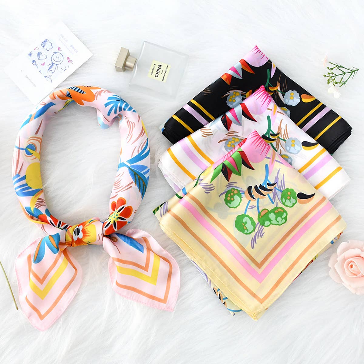 Floral Print  Scarf