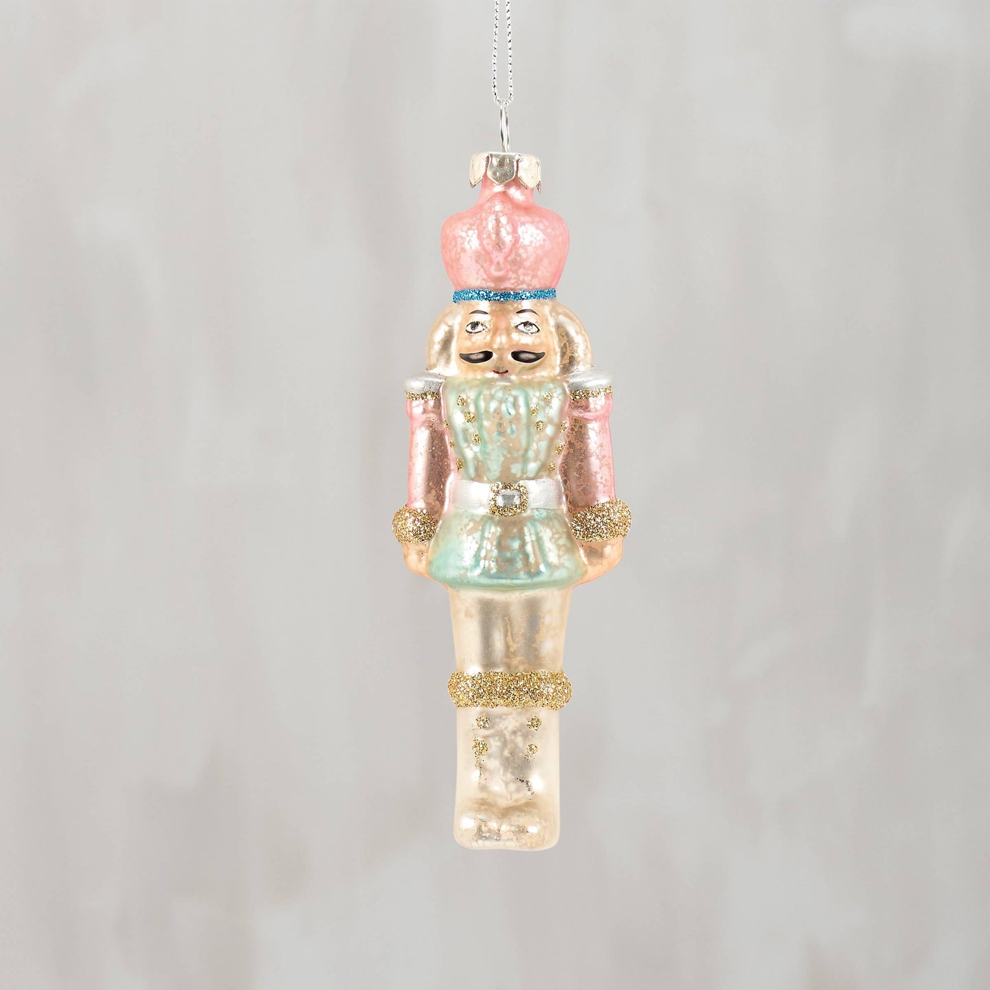 Nutcracker Glass Ornament
