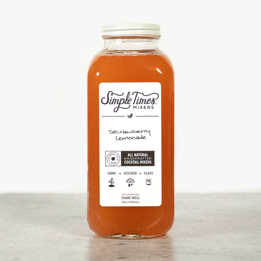 Strawberry Lemonade | All Natural Cocktail Mixer