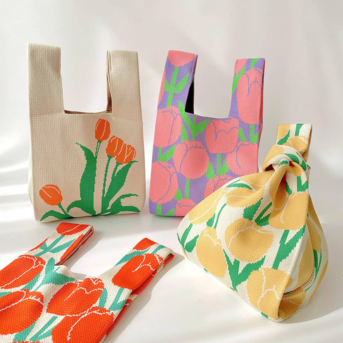 Floral Knot Bag