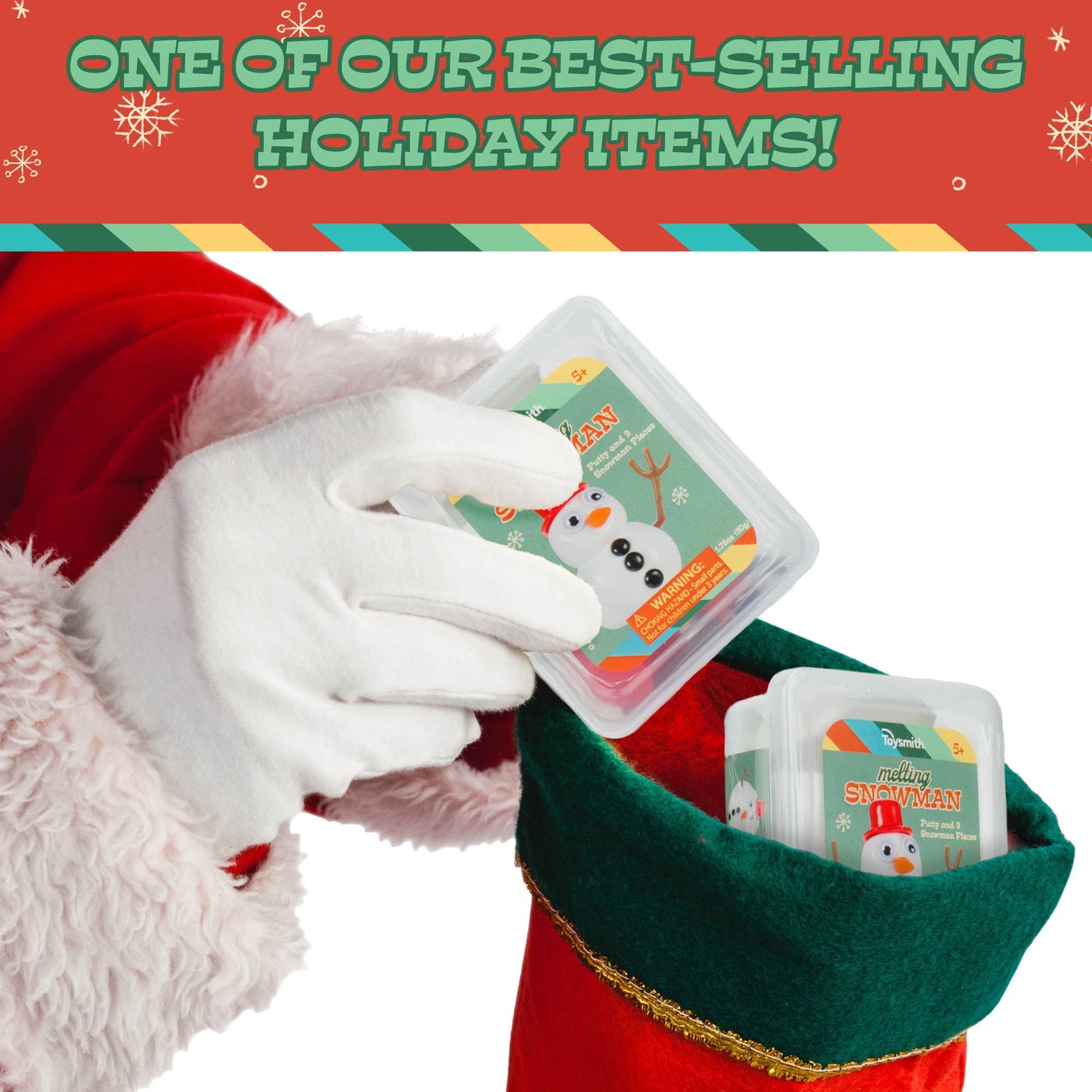 Melting Snowman Putty/Slime