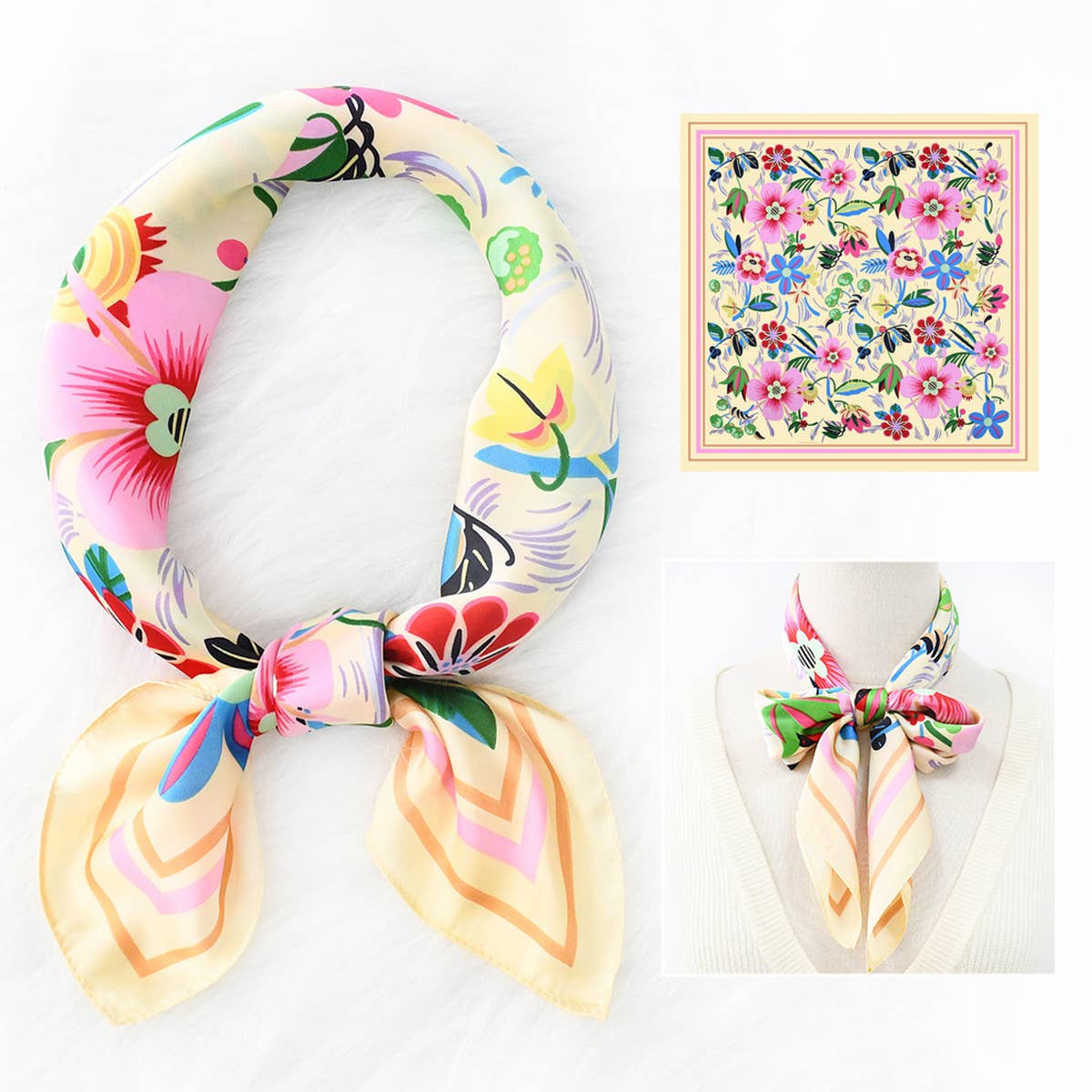 Floral Print  Scarf