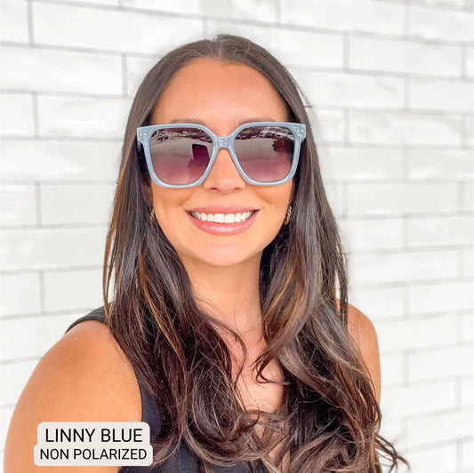 DAX - Linny - Women's Oversized Horn Frame Sunglasses