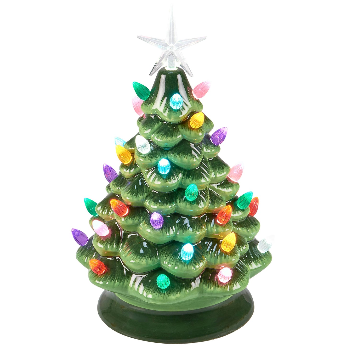 Lighted Ceramic Tree