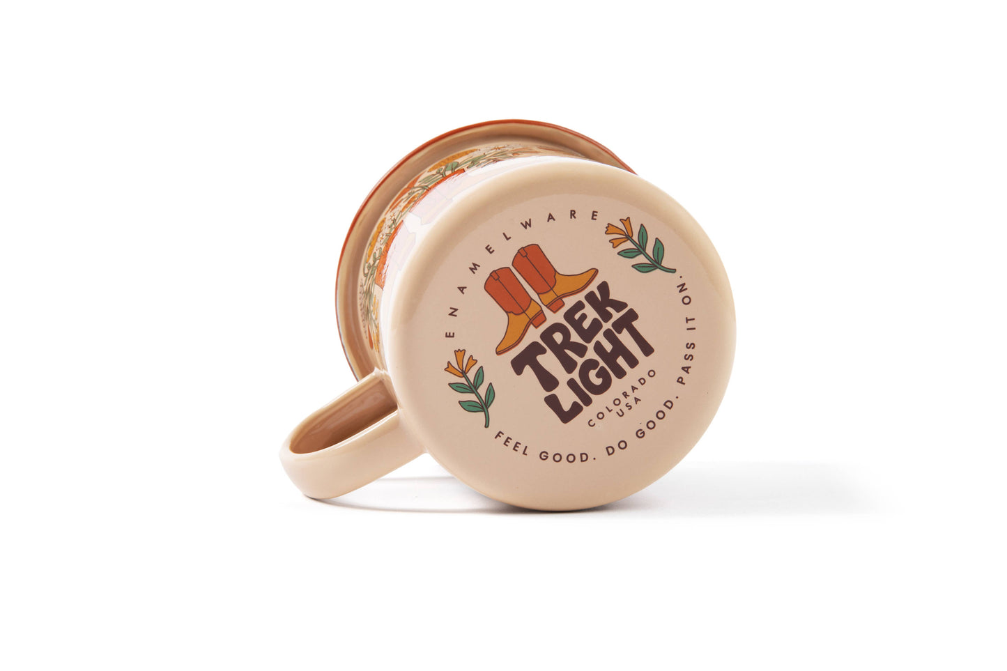 Enamel Cowboy Coffee & Camp Mug