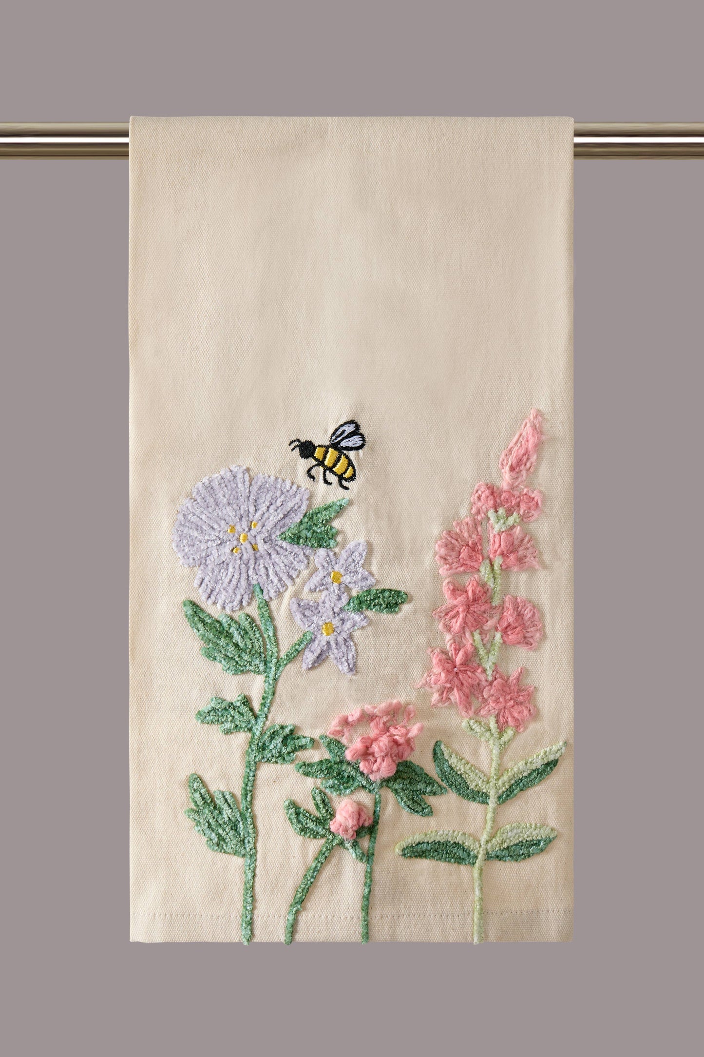 Spring Floral w/Bee Kitchen Towel