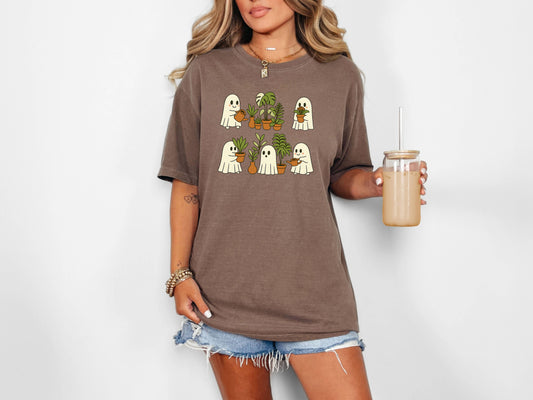 Plant Lover Ghost Tshirt