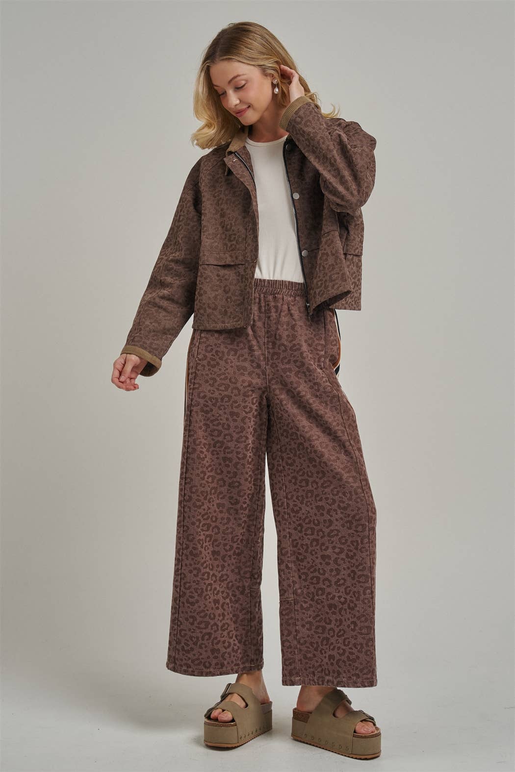Vintage Leopard Pants