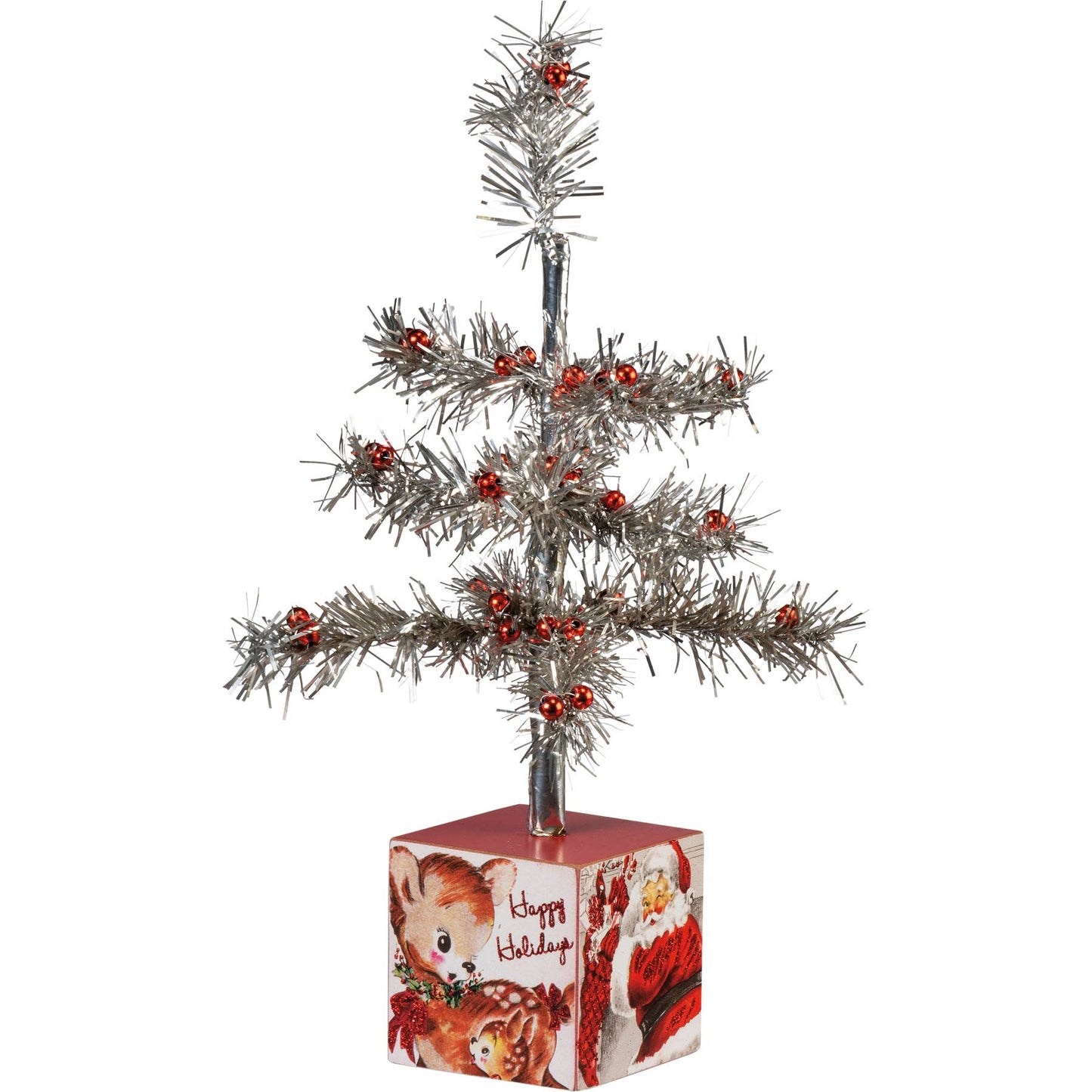 Retro Santa Tree