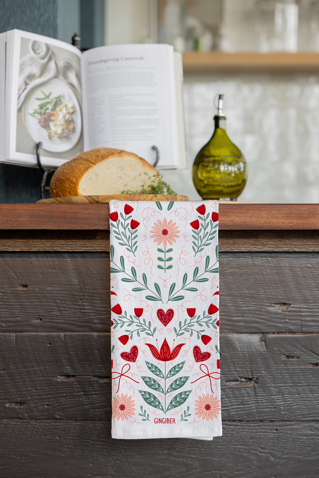 Sweetheart Cotton Tea Towel