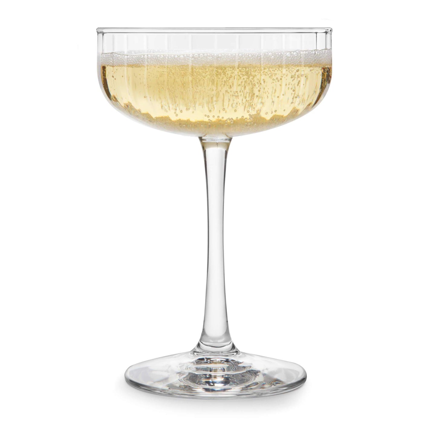 Libbey Paneled Coupe Cocktail Glasses, 8.5-ounce