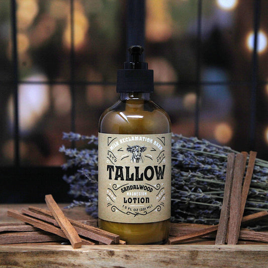 Tallow Lotion - Sandalwood (Magnesium)