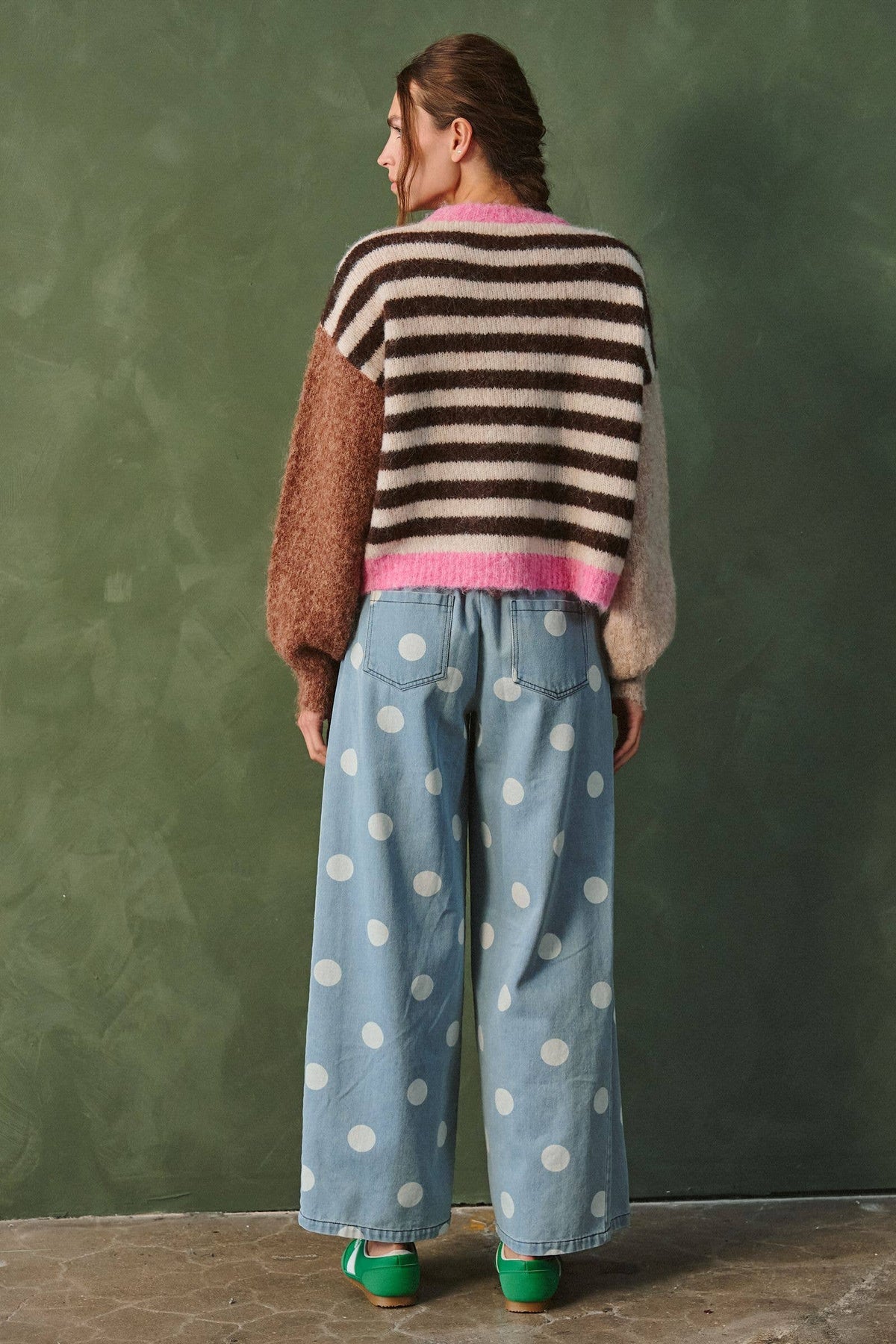 Color Pop Stripe Cardigan