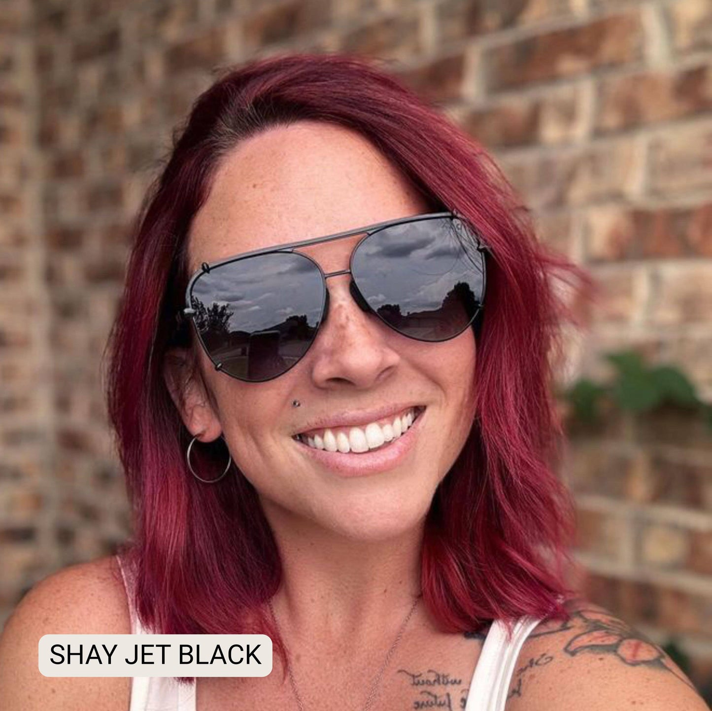 Dax - SHAY - Women's Polarized Large Hair Friendly Aviator