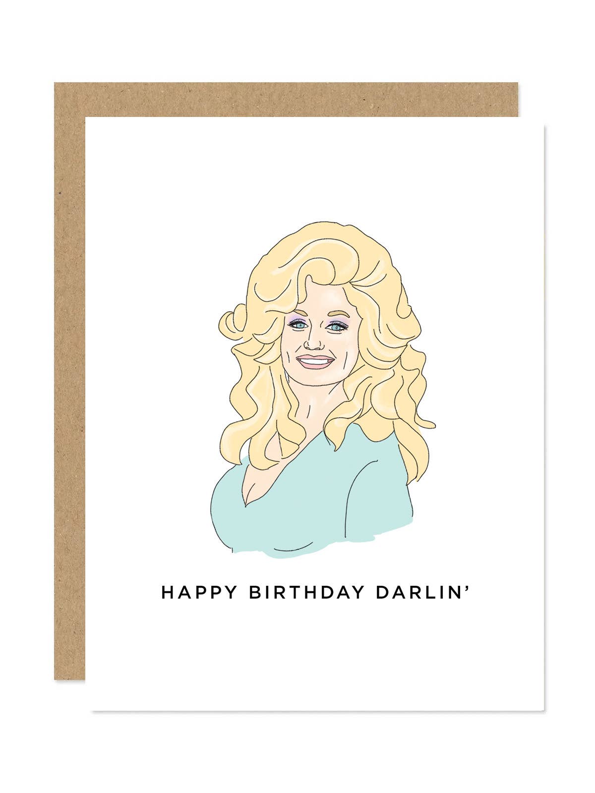 Happy Birthday Darlin' Card