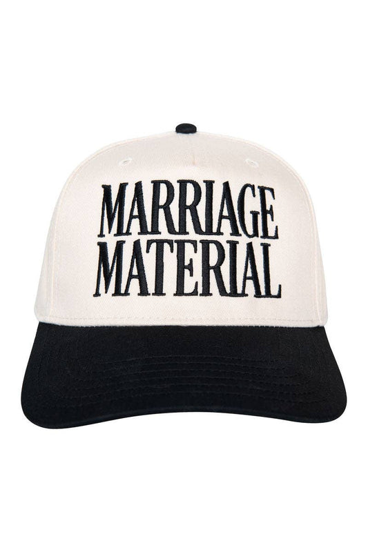 Marriage Material Two-Toned Trucker Hat