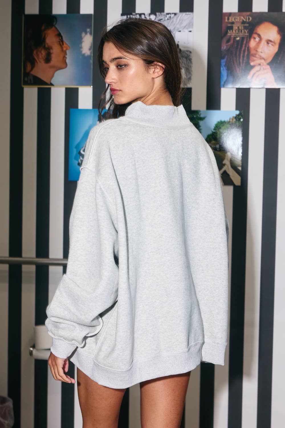 'KANSAS CITY&KC' Reversible Sweatshirt