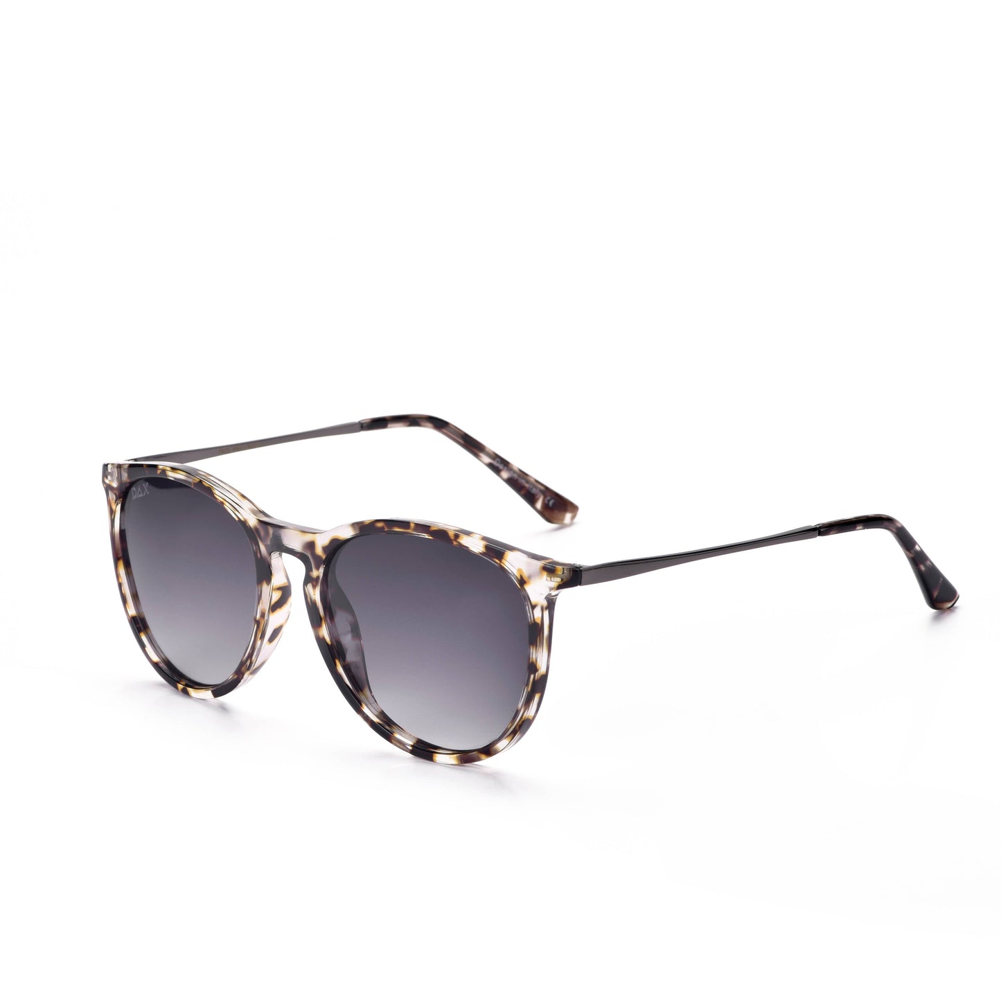 DAX - Midnight - Women's Polarized Medium Horn Sunglasses