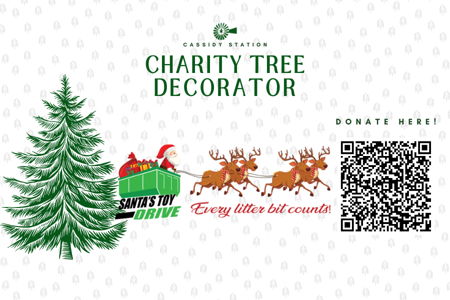 Charity Tree Decorating Contest Donations
