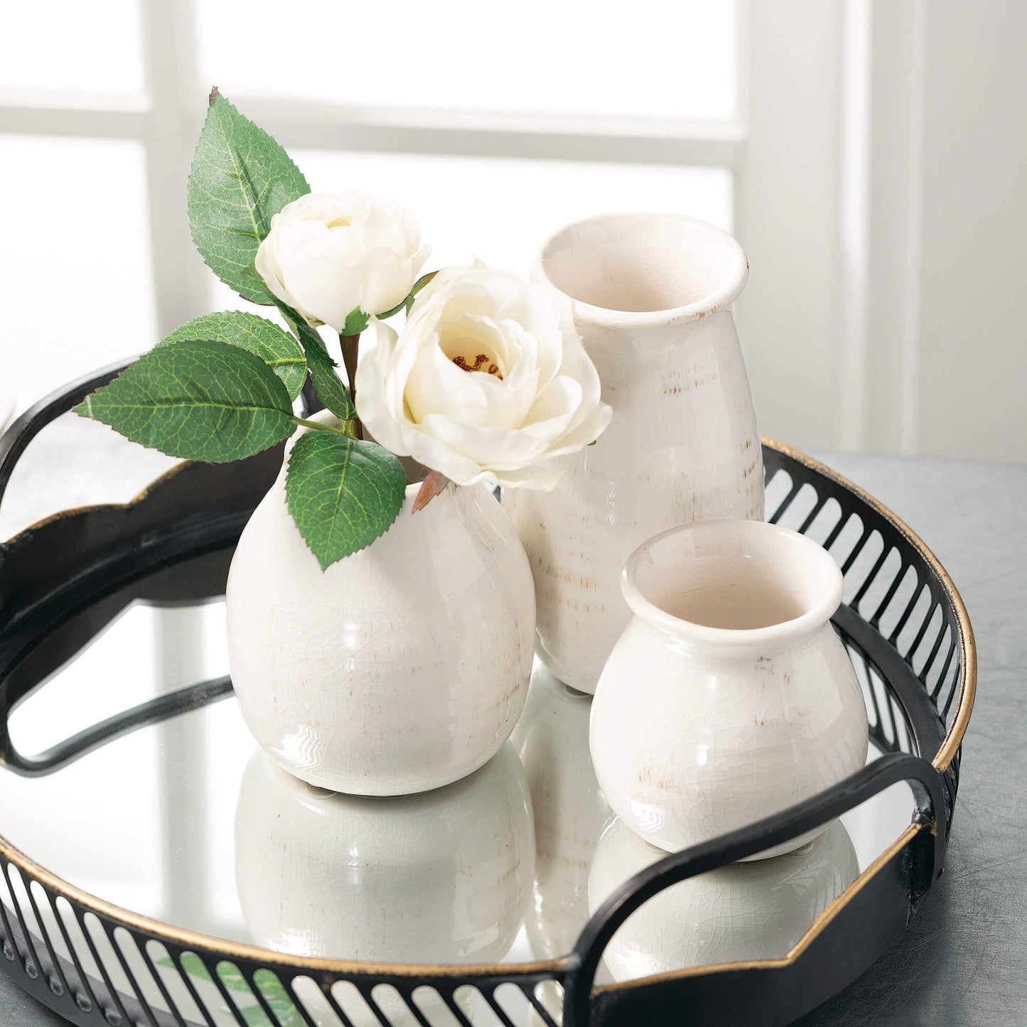 White Glossy Vase