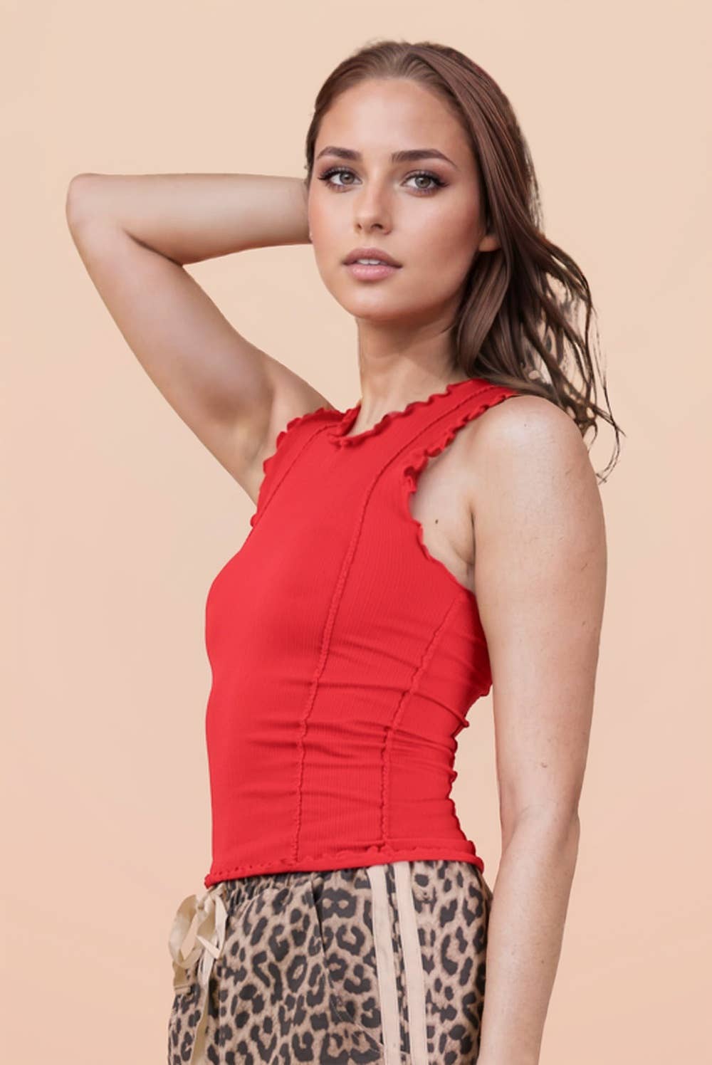 Lettuce Hem Knit Top