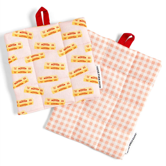 Butter Pot Holder Set