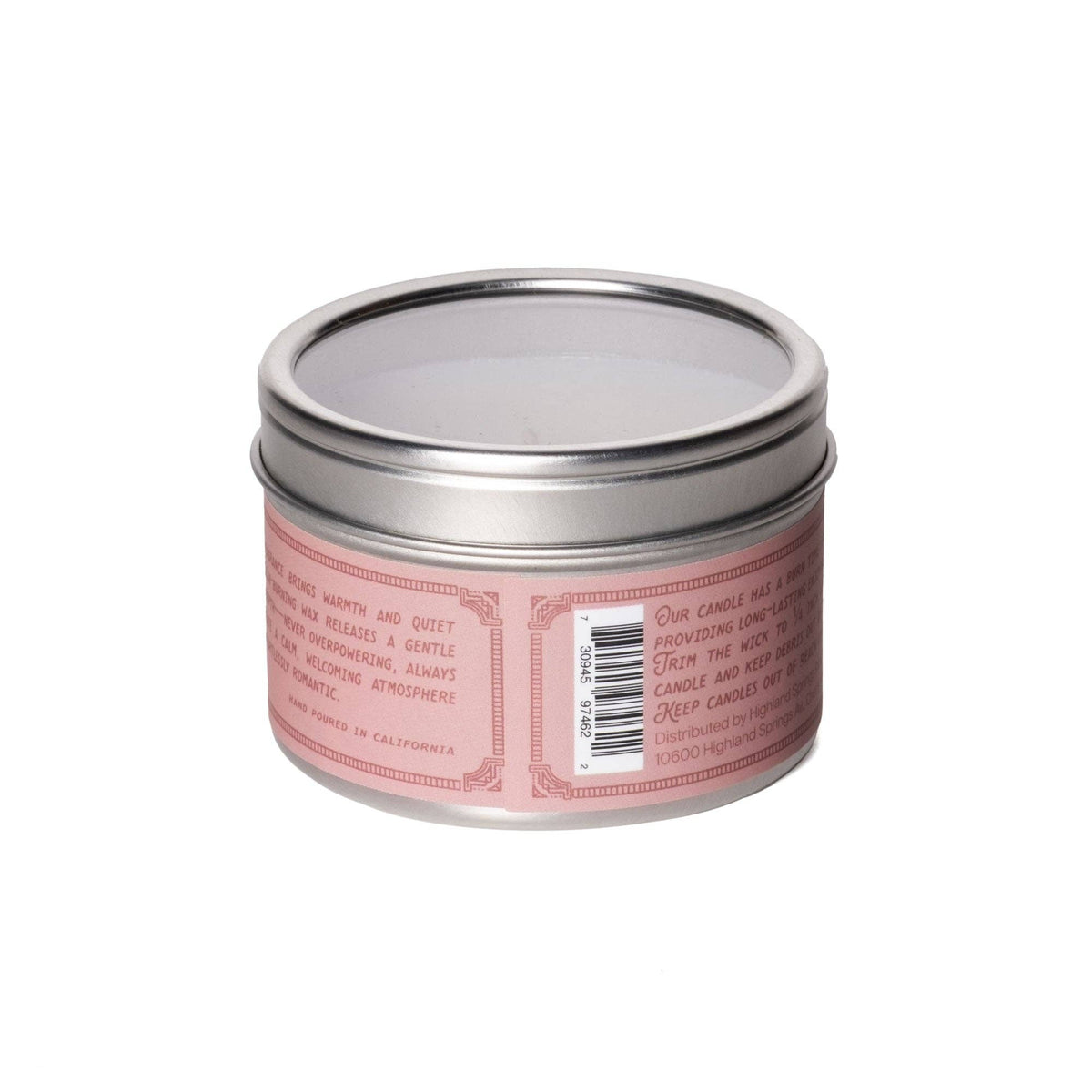 Rose Coconut Wax Candle