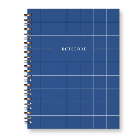 Grid Journal: Lined Notebook