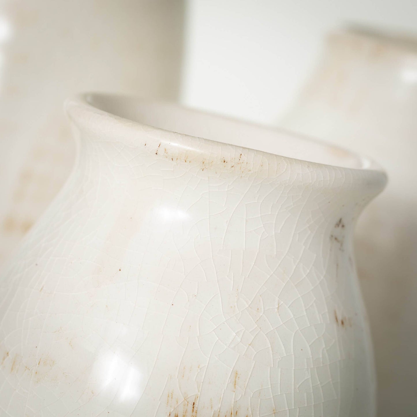 White Glossy Vase
