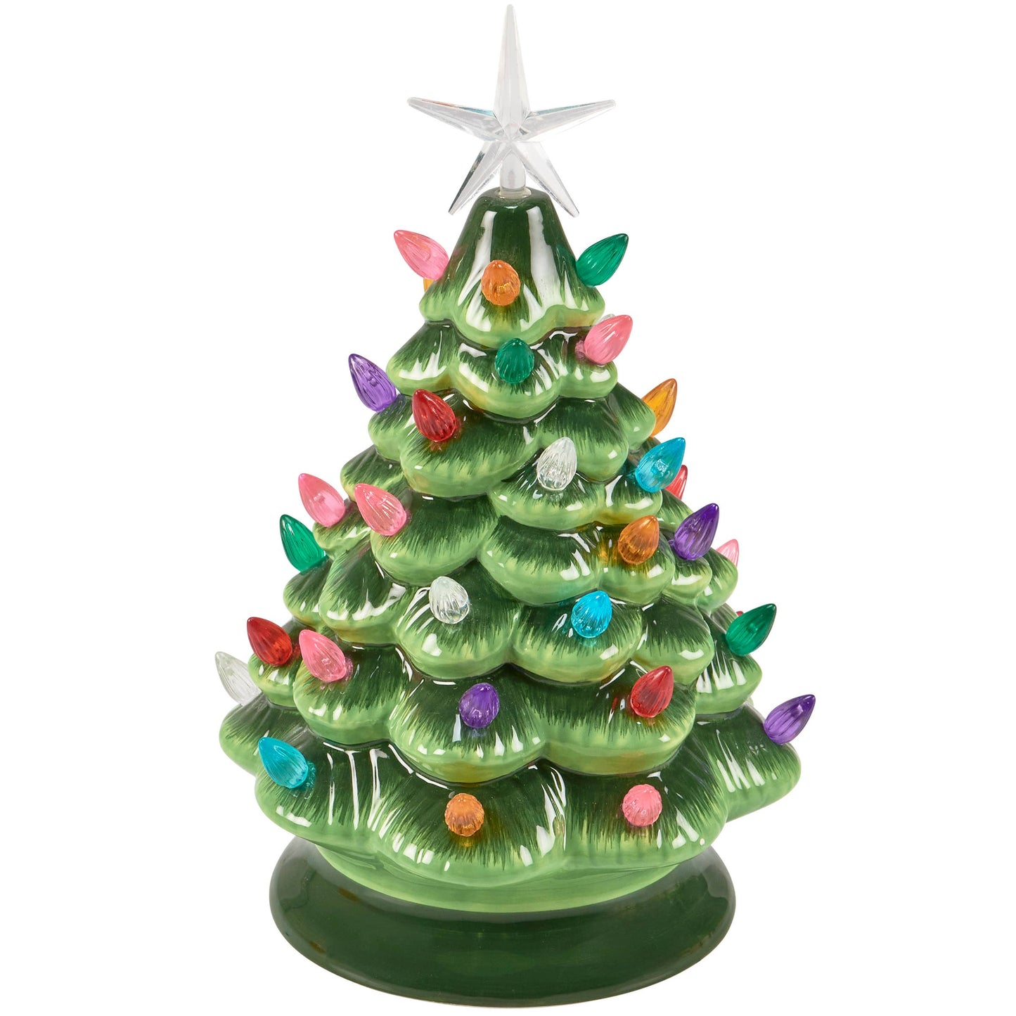 Lighted Ceramic Tree