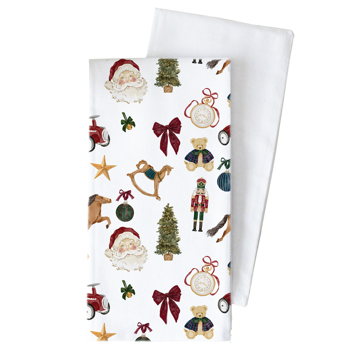 Christmas Nostalgia Tea Towel