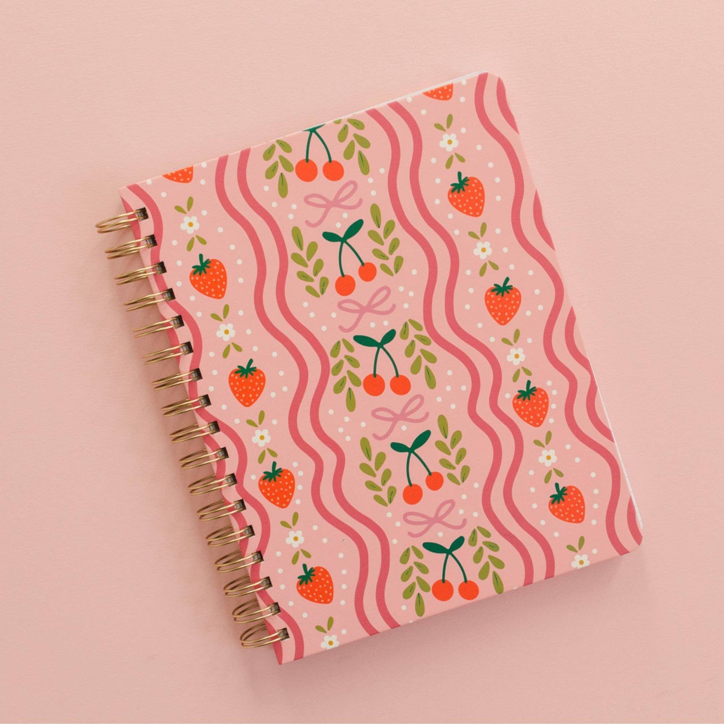 Berries & Bows Spiral Notebook