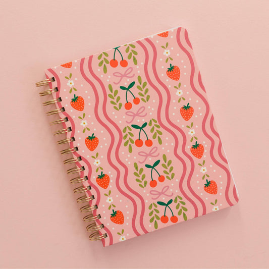 Berries & Bows Spiral Notebook