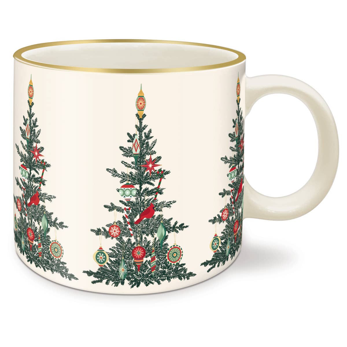 Mug Ceramic Vintage Tree