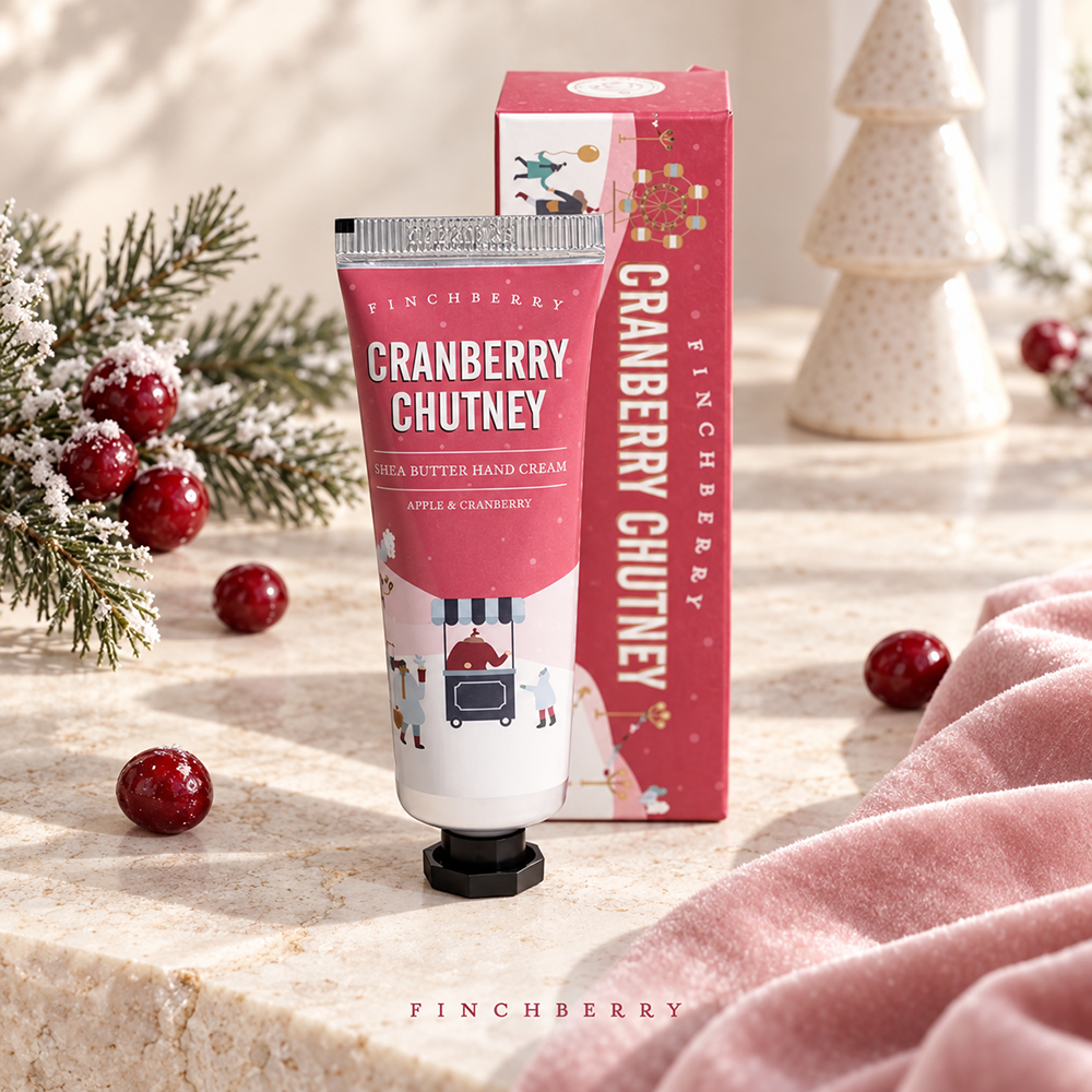 Cranberry Chutney Stocking Stuffer Holiday Travel Hand Cream