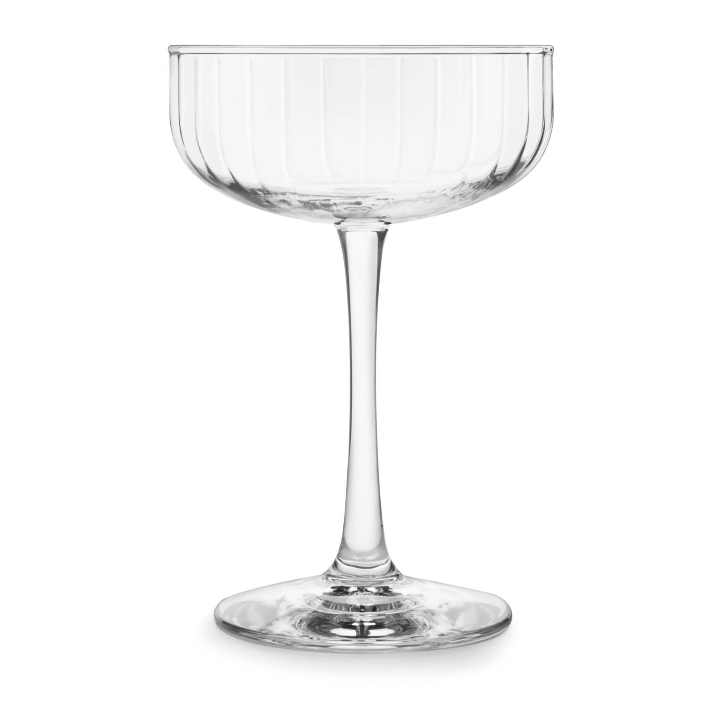 Libbey Paneled Coupe Cocktail Glasses, 8.5-ounce
