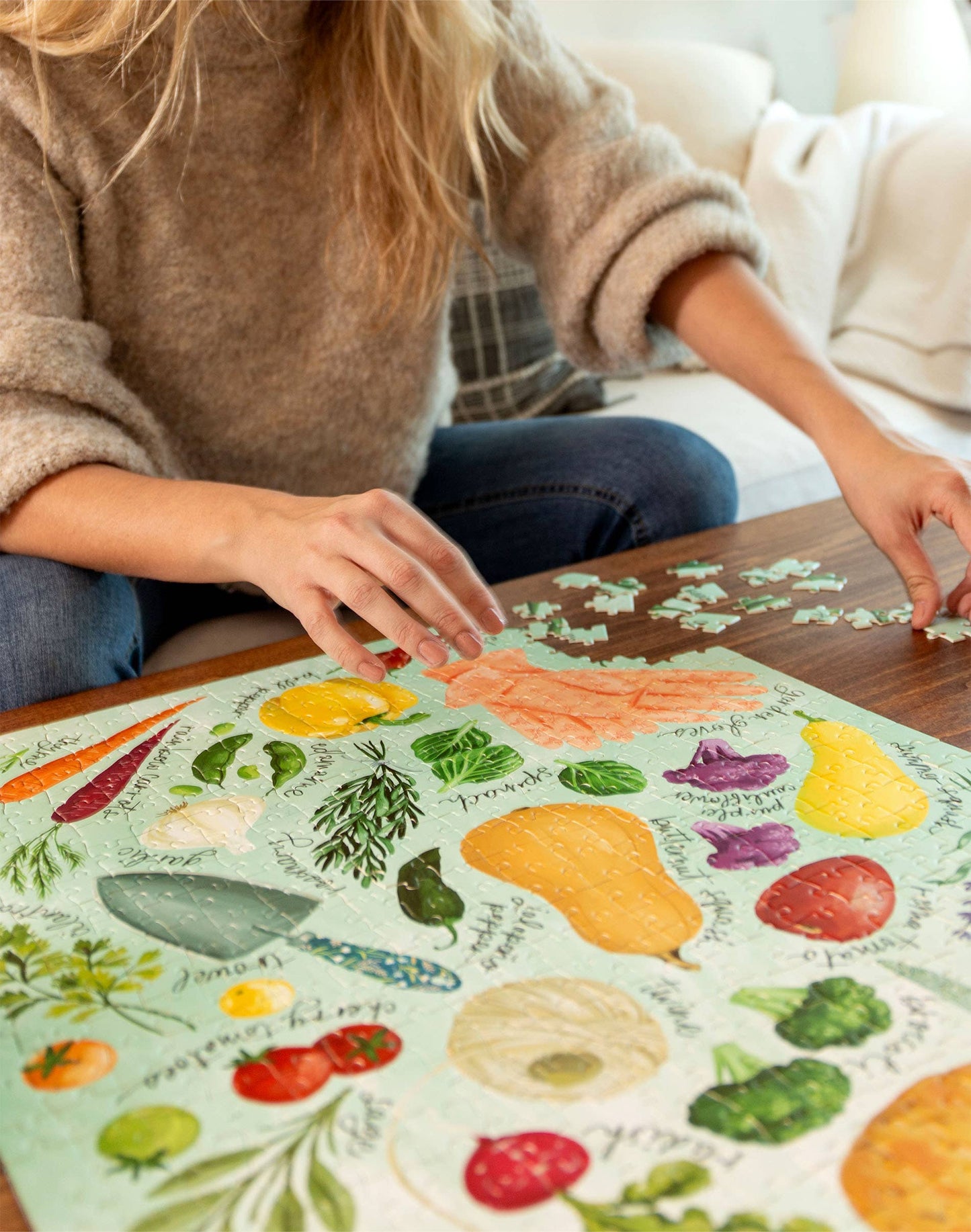 In The Garden - 500 Piece Jigsaw Puzzle