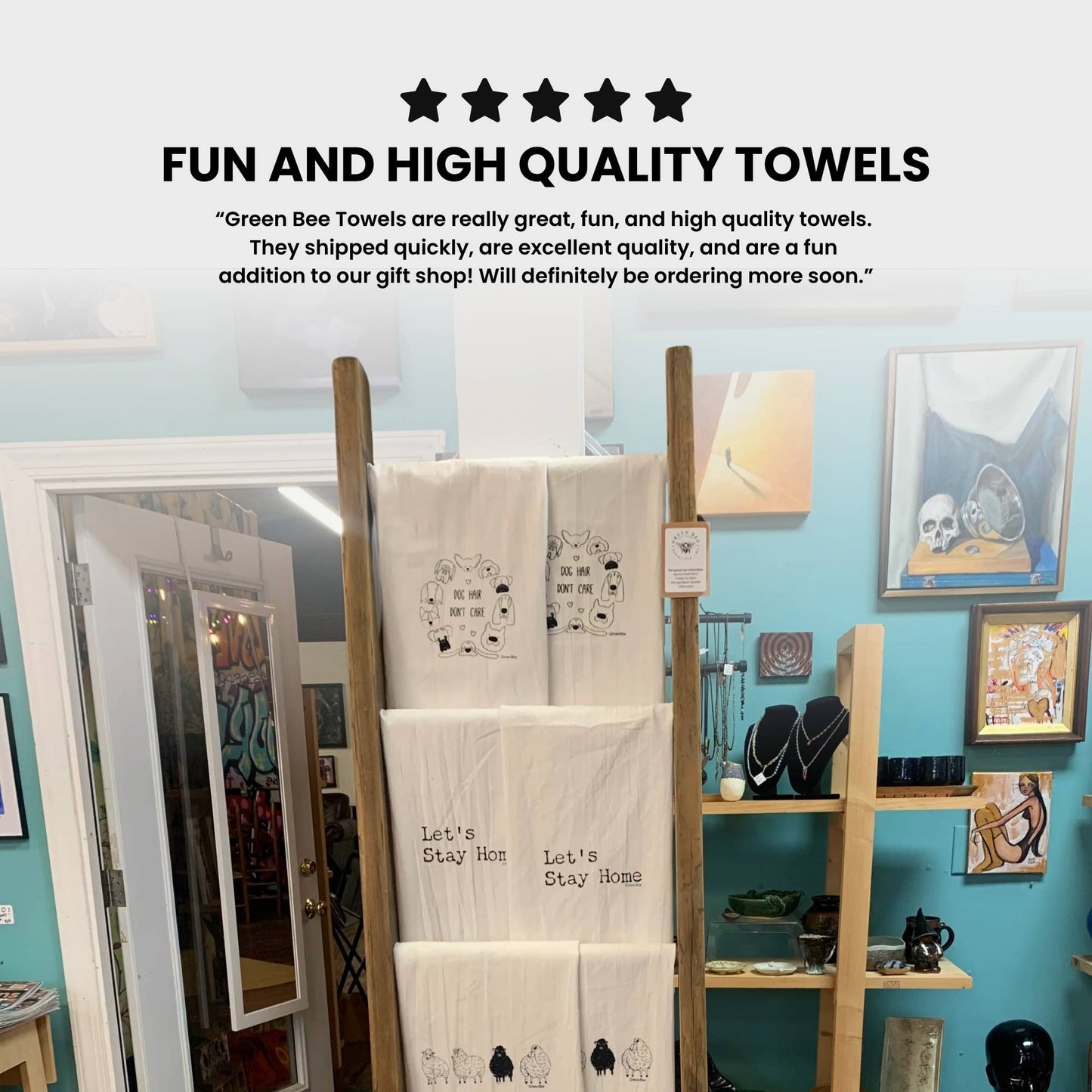 Reindeer Kitchen Towel