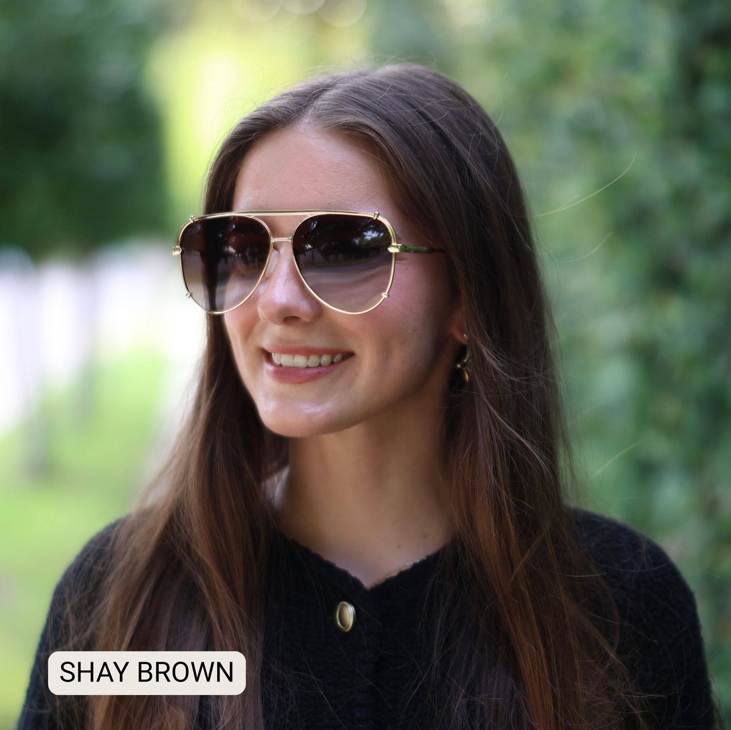 Dax - SHAY - Women's Polarized Large Hair Friendly Aviator