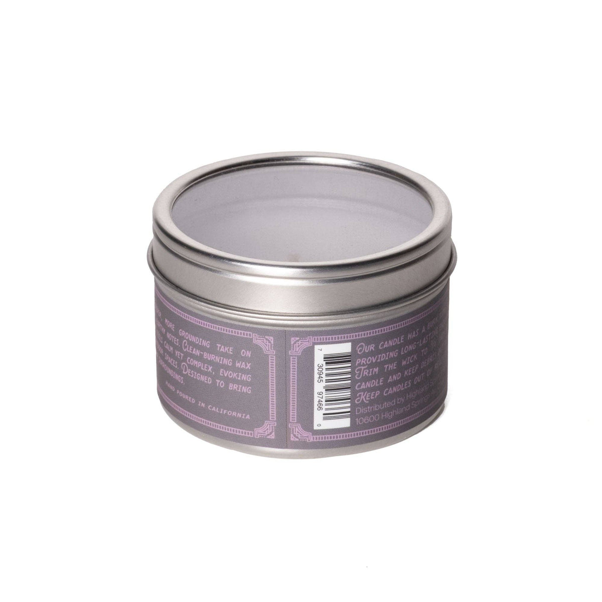 Lavender Moss Coconut Wax Candle