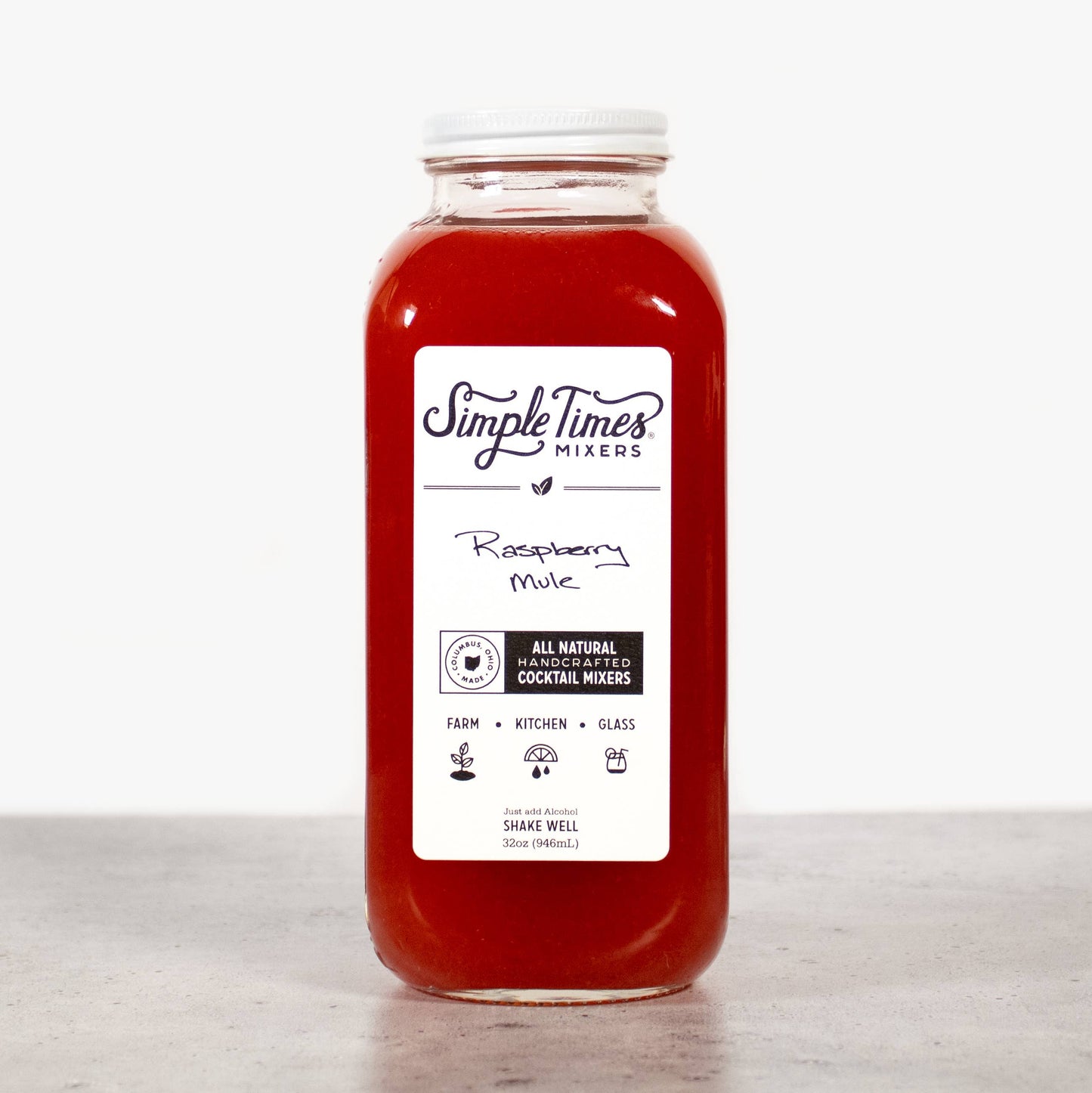 Raspberry Mule | All Natural Cocktail Mixer