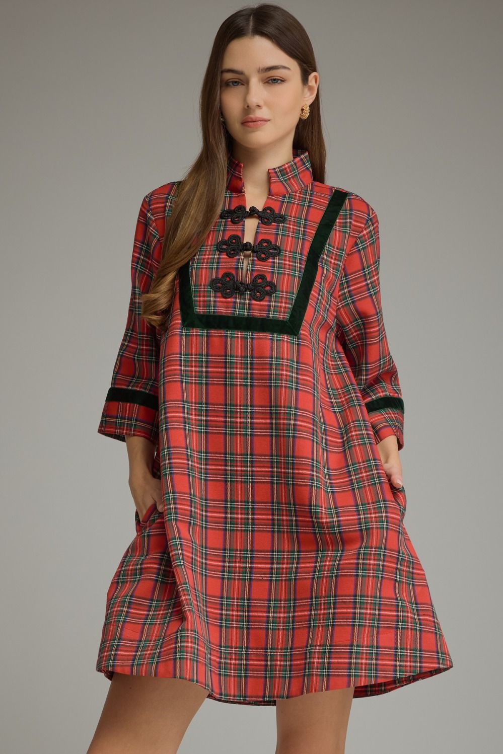Pretty in Plaid Dress