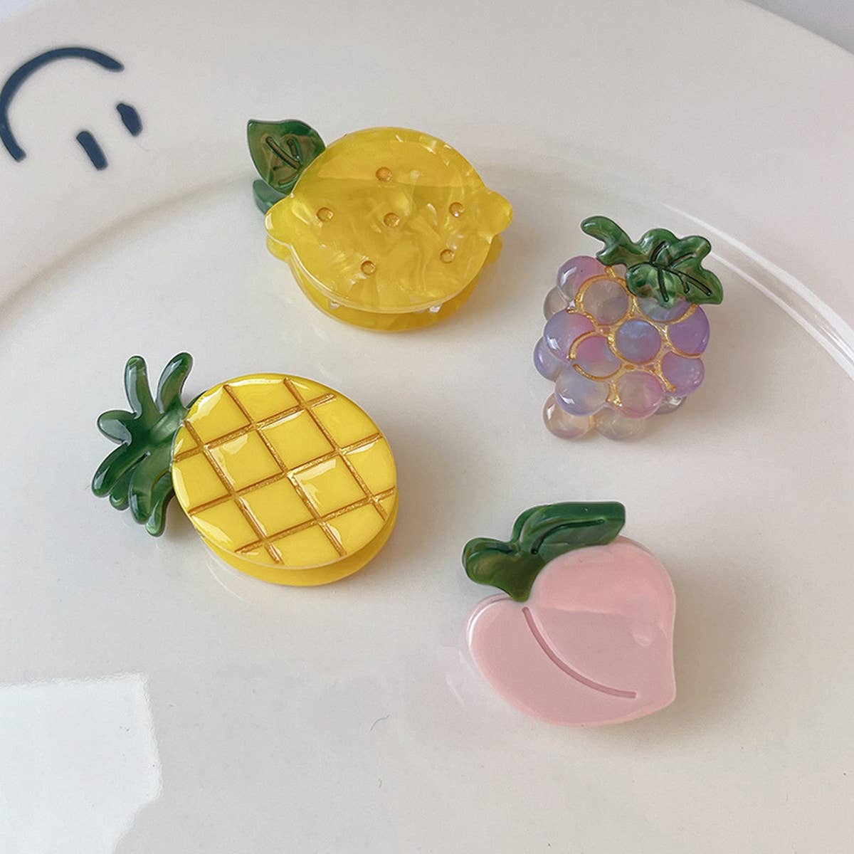 Mini Fruit Hair Claws