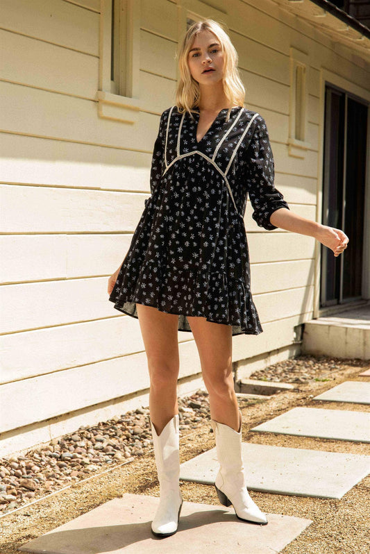 Floral Mini Dress