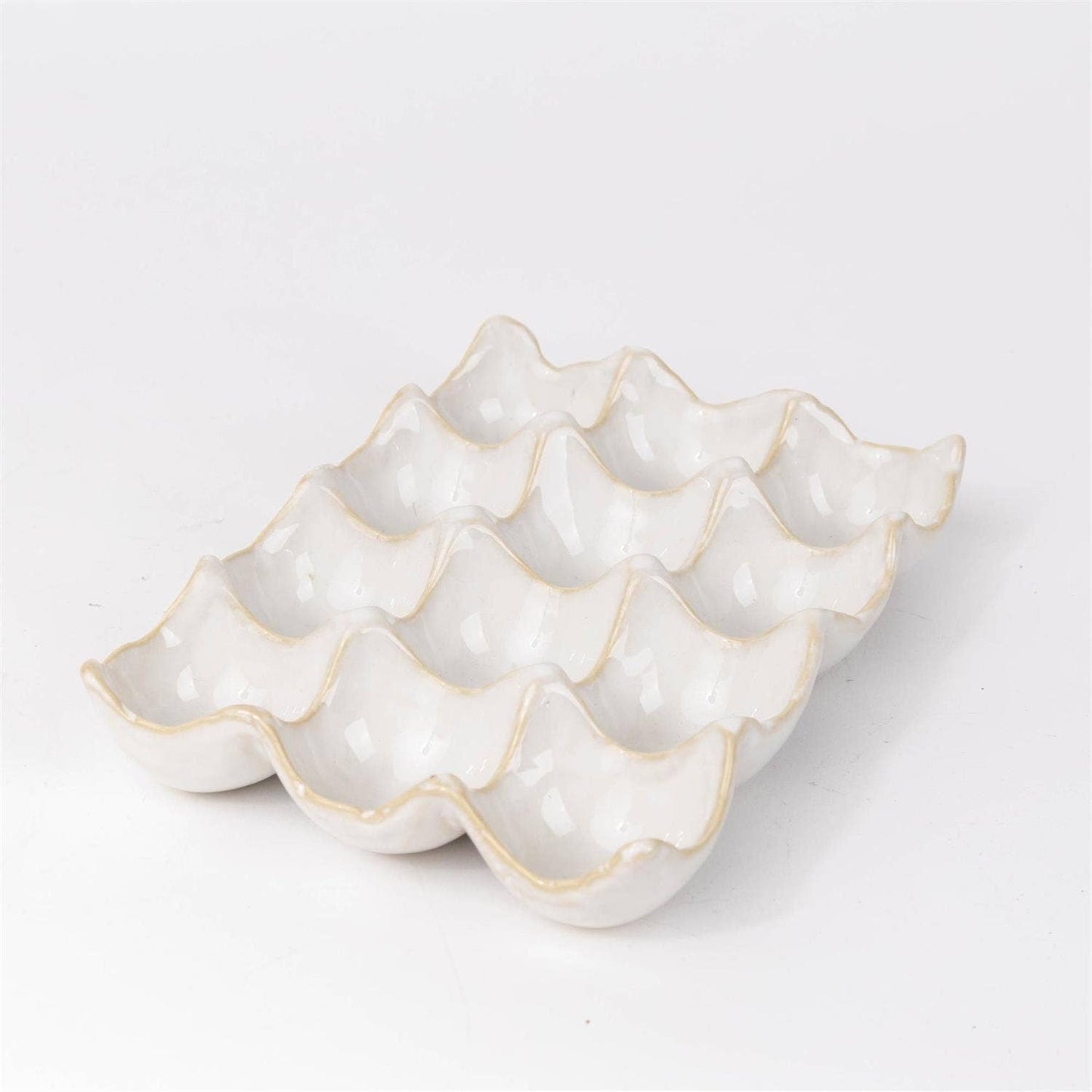 Ceramic Egg Carton Holder